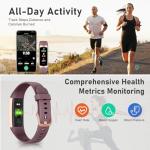 Fitness Tracker with Heart Rate & Sleep Monitor