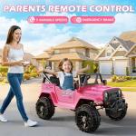 ARBELI 12V Remote Control Kids Ride On Truck