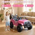 ARBELI 12V Remote Control Kids Ride On Truck