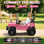 ARBELI 12V Remote Control Kids Ride On Truck