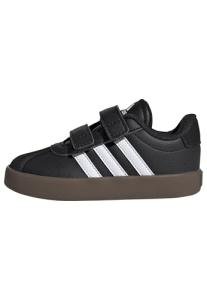 adidas Kids' VL Court 3.0 Sneakers, Black/White