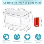 Vtopmart Stackable Trash Bag Holder - 2 Pack