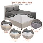 Extra Deep Pocket Queen Sheet Set - Grey