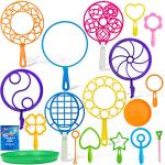 JOYIN Giant Bubble Wand Set for Kids Fun