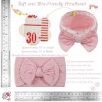 CÉLLOT Soft Stretchy Knot Headbands for Girls