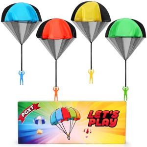 Flying Parachute Toy for Kids - Fun Outdoor Play