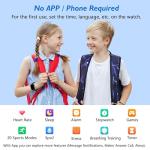 KALINCO Kids Smartwatch - Waterproof Fitness Tracker