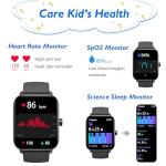 KALINCO Kids Smartwatch - Waterproof Fitness Tracker