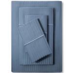 Luxury Cotton Queen Bed Sheet Set - Blue