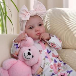 Cute 20-Inch Reborn Baby Doll with Accessories