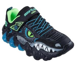 SKECHERS Kids Boys Skech-O-Saurus Light-Up Sneakers