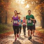 4-Pack Magnetic Race Bib Holders for Marathon Runners