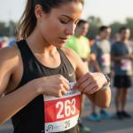 4-Pack Magnetic Race Bib Holders for Marathon Runners