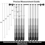 Dusty Blue Geometric Curtains - 2 Panel Set