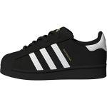 adidas Originals boys Superstar Sneaker, Black/White/Black, 9 Toddler US