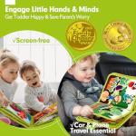 Hahaland Montessori Busy Book for Toddlers