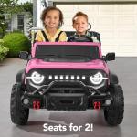 Kids 24V Electric Ride On Car Truck - Pink