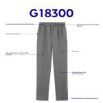 Gildan Navy Adult Fleece Sweatpants with Pockets