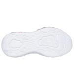 SKECHERS Girls Eternal Heart Lights Sneakers, Pink