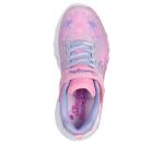 SKECHERS Girls Eternal Heart Lights Sneakers, Pink