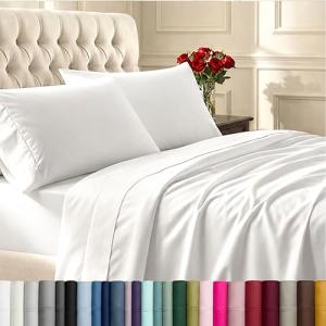 California Design Den Full Size Cotton Bed Sheets