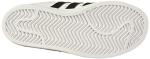 adidas Superstar Kids Sneakers, White/Black, Size 6