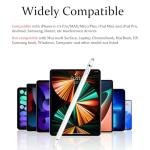 Universal Rechargeable Active Stylus Pen for Touch Screens