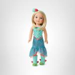 WellieWishers Camille Doll with Outfit and Accessories