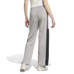 adidas Women's Grey/Black 3-Stripes Track Pants