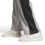 adidas Women's Grey/Black 3-Stripes Track Pants