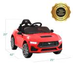 12V Electric Ride On Ford Mustang for Kids