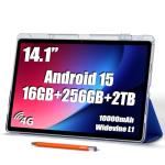 14" Android Tablet, 16GB RAM, 256GB Storage