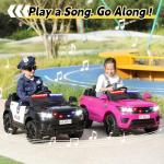 Kids Electric Police Car with Remote Control