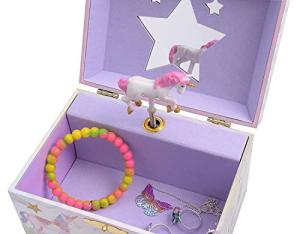 Musical Unicorn Jewelry Box for Girls