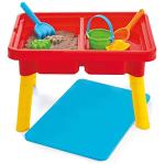 Toddler Sensory Table with Lid - Red
