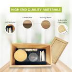 Kashmir Bamboo Lockable Storage Box and Jar