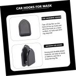 45pcs Self-Adhesive Car Hooks for Easy Organization