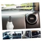 45pcs Self-Adhesive Car Hooks for Easy Organization