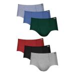 Hanes Men's 6-Pack No Ride Up Briefs