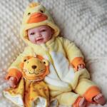 Lightweight 15" Soft Baby Doll Set for Girls