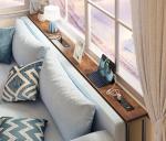 78.8-Inch Narrow Console Table with Charging Station