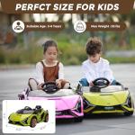 TOBBI Electric Lamborghini Ride-On Car for Kids