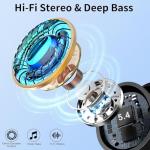 Bluetooth Wireless Earbuds with Noise Cancelling Mics