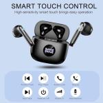 Bluetooth Wireless Earbuds with Noise Cancelling Mics