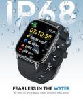 IP68 Waterproof Smart Watch for Fitness & Calls