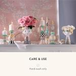 MACKENZIE-CHILDS Rosy Meadow Tall Ceramic Vase