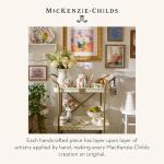 MACKENZIE-CHILDS Rosy Meadow Tall Ceramic Vase