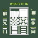 Furinno 6-Cube Decorative Storage Organizer, White