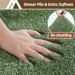 COSY HOMEER Thick Anti-Slip Plush Bath Rug 24x36