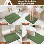 COSY HOMEER Thick Anti-Slip Plush Bath Rug 24x36